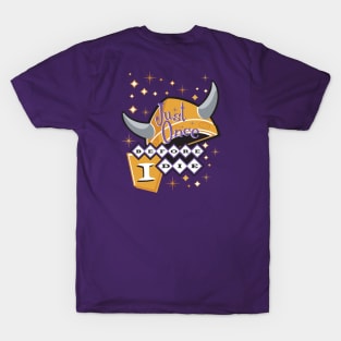 Minnesota Vikings Fans - Just Once Before I Die: Retro Look T-Shirt